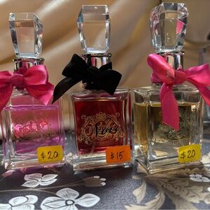 Juicy Couture Perfume Trio - Neon, Noir& Viva La Juicy